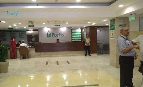 Fortis Flt Lt Rajan Dhall Hospital, Vasant Kunj Reception