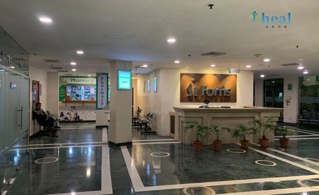 Fortis Escort Hospital Faridabad Reception