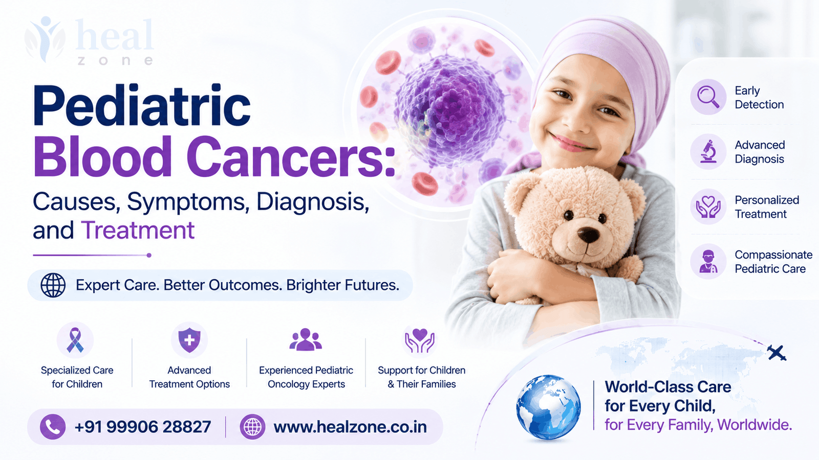 Pediatric Blood Cancers: Causes, Symptoms, Diagnosis, and Treatment